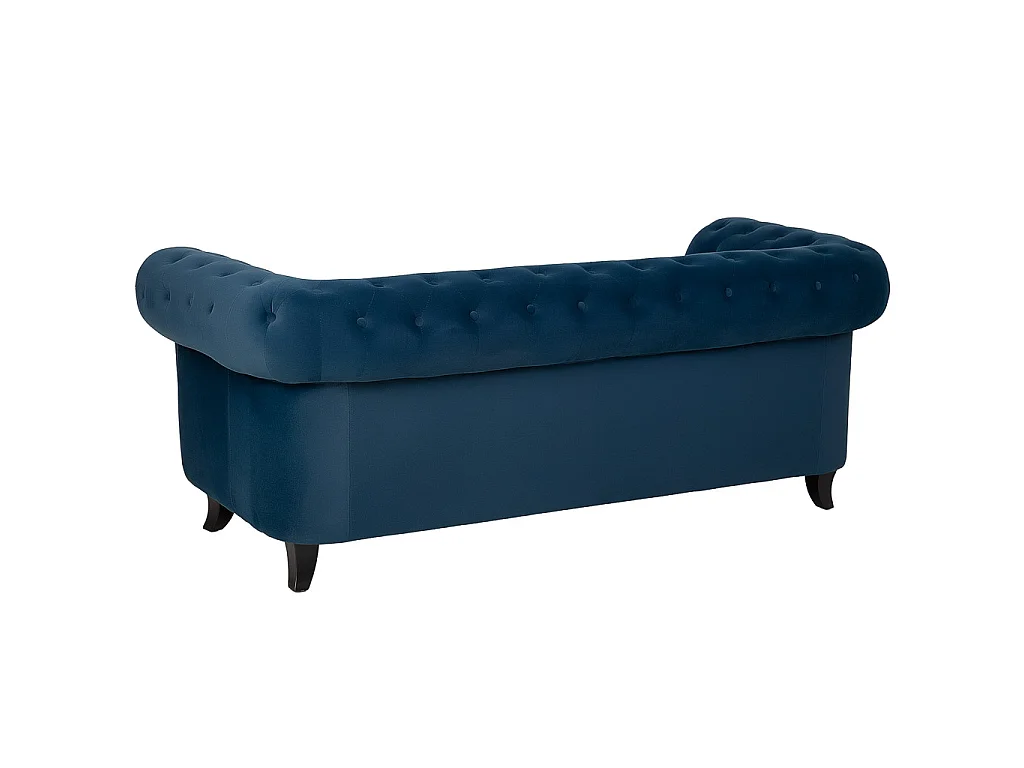 Divano blu navy 199x82x76h cm
