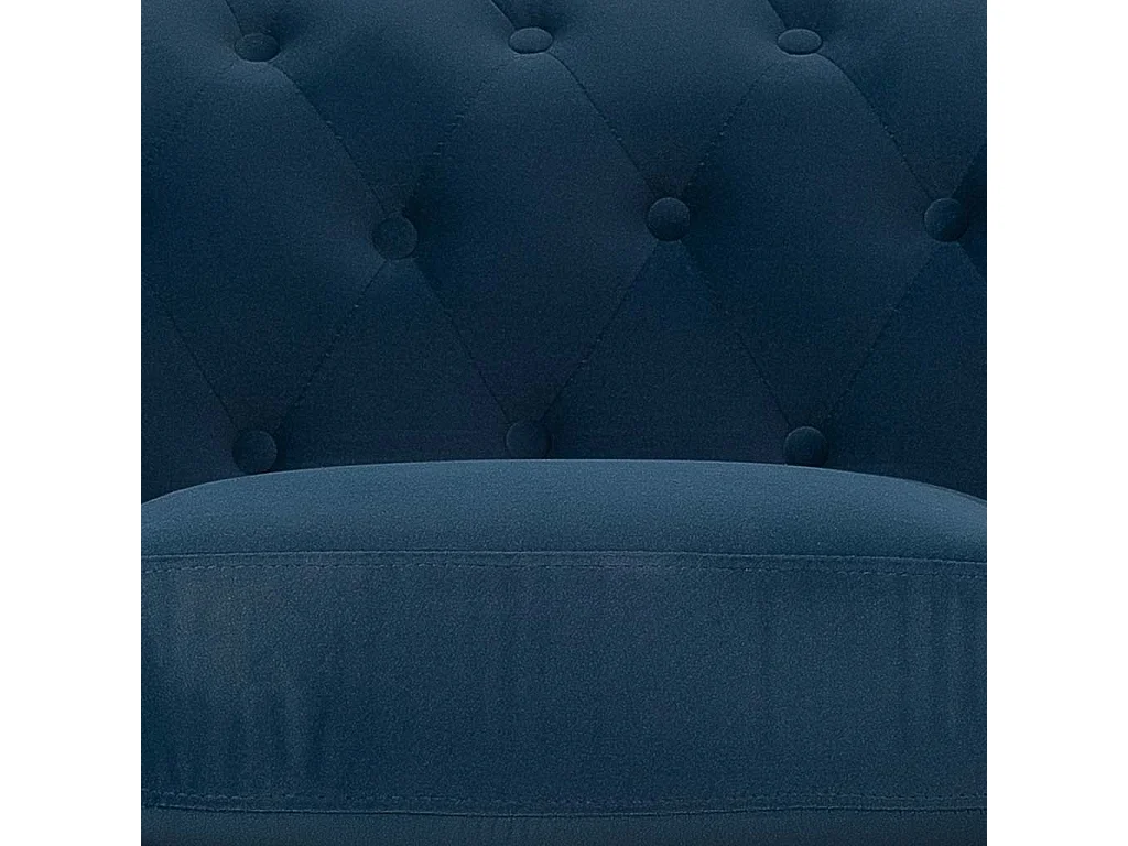 Divano blu navy 199x82x76h cm