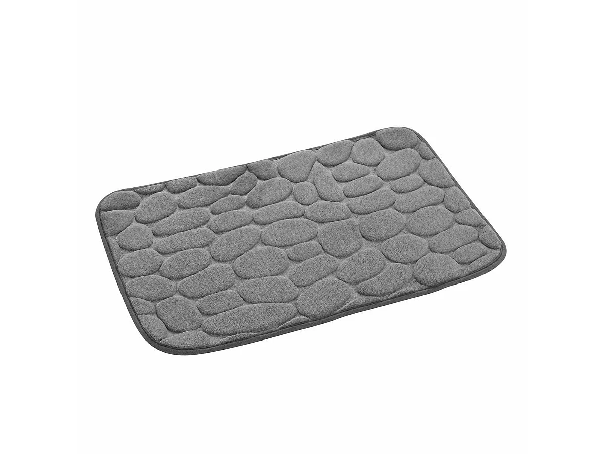 Tapis de Bain "Ricochet" 50x80cm Anthracite
