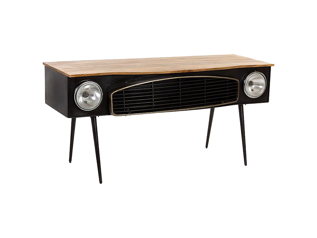 Autoschreibtisch mit 2 Schubladen 160x60x78 cm