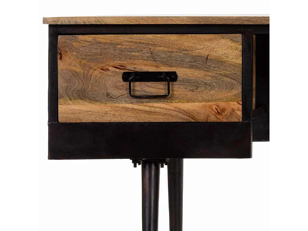 Autoschreibtisch mit 2 Schubladen 160x60x78 cm