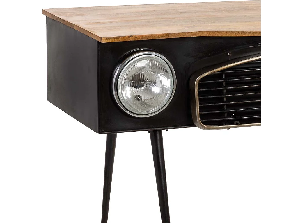 Autoschreibtisch mit 2 Schubladen 160x60x78 cm