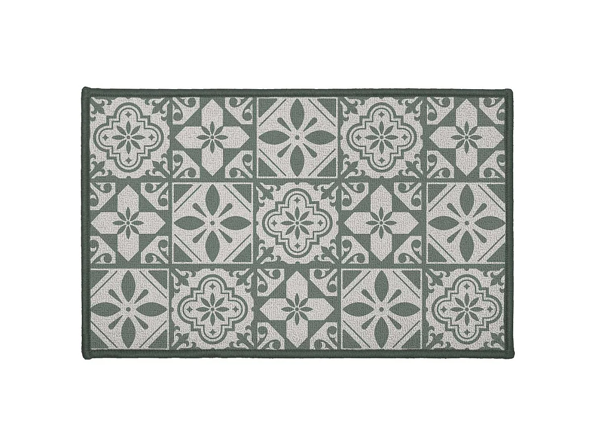 Tapis de Cuisine "Constantine" 50x80cm Sauge