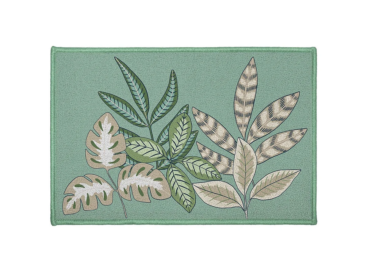 Tapis Multi-Usage Imprimé "Beautaline" 40x60cm Vert