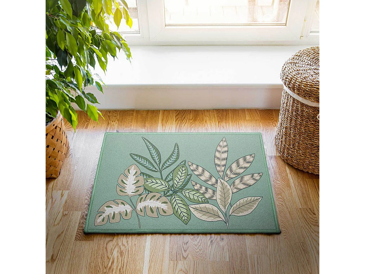 Tapis Multi-Usage Imprimé "Beautaline" 40x60cm Vert