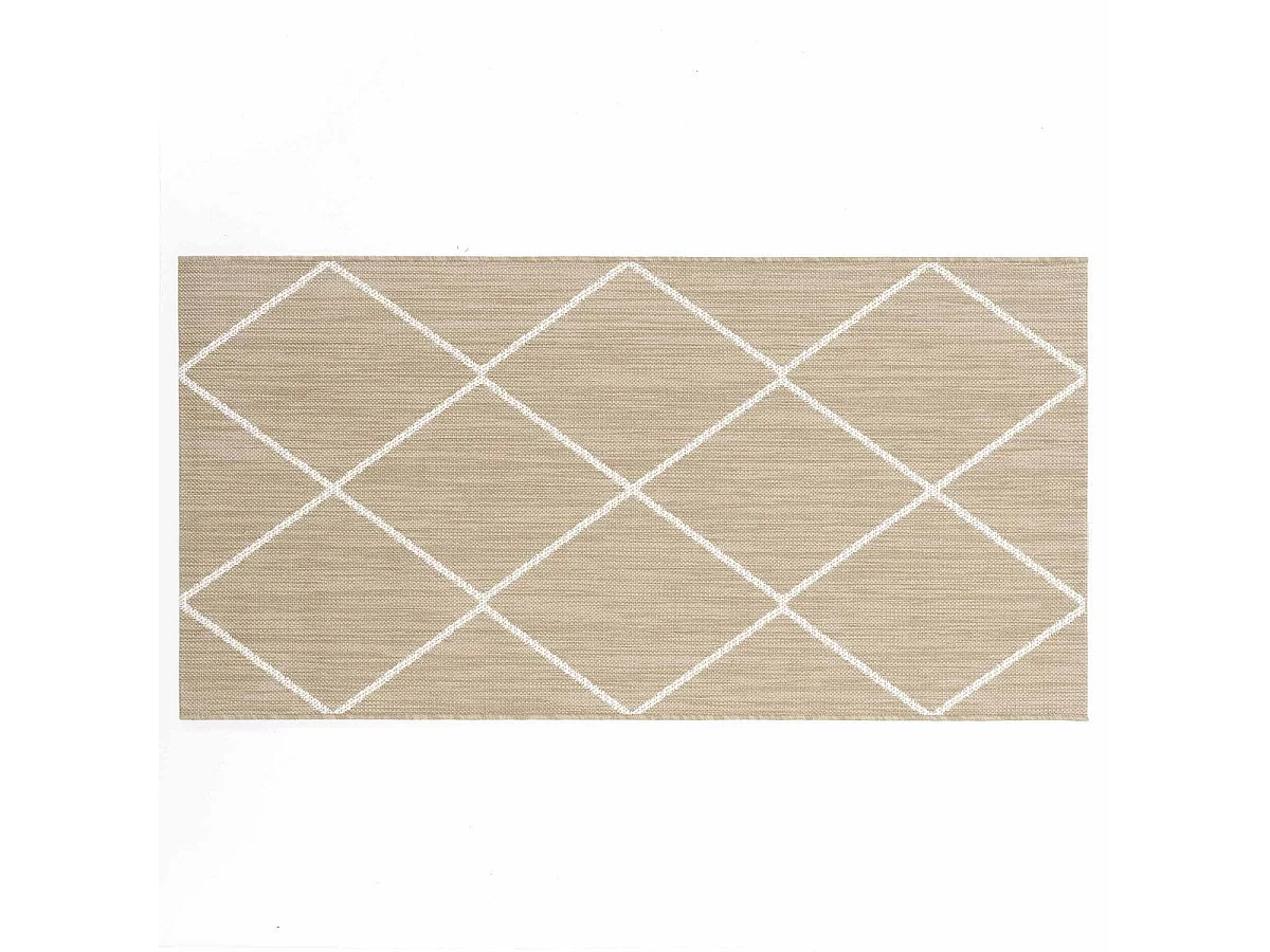 Tapis Déco "Damira" 80x150cm Naturel