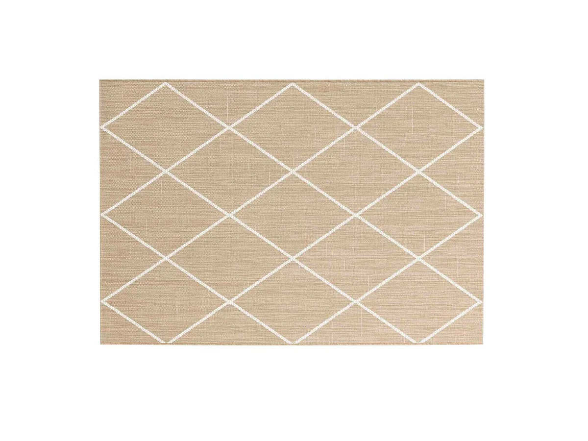 Tapis Déco "Damira" 120x170cm Naturel