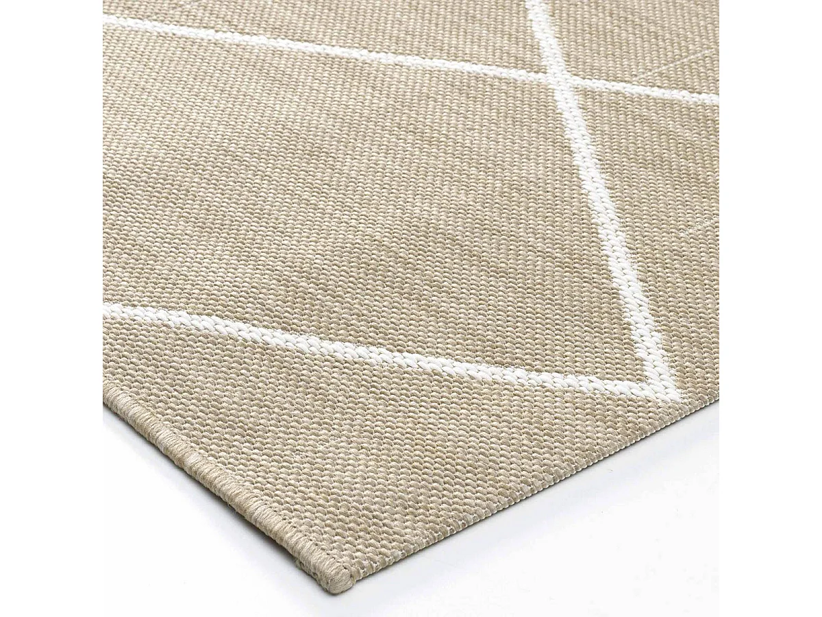 Tapis Déco "Damira" 120x170cm Naturel