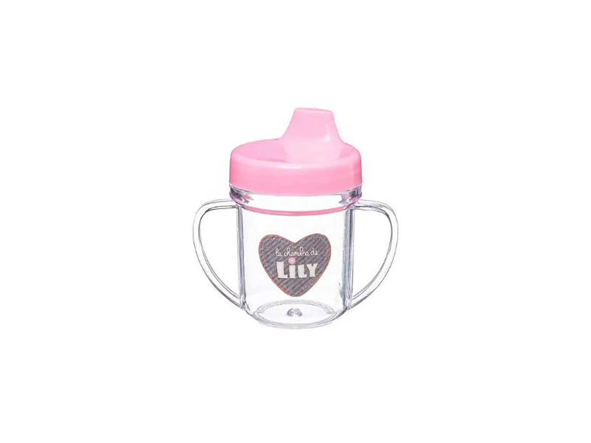 Set Repas 6 Pièces pour Bébé "Accessoires" Rose