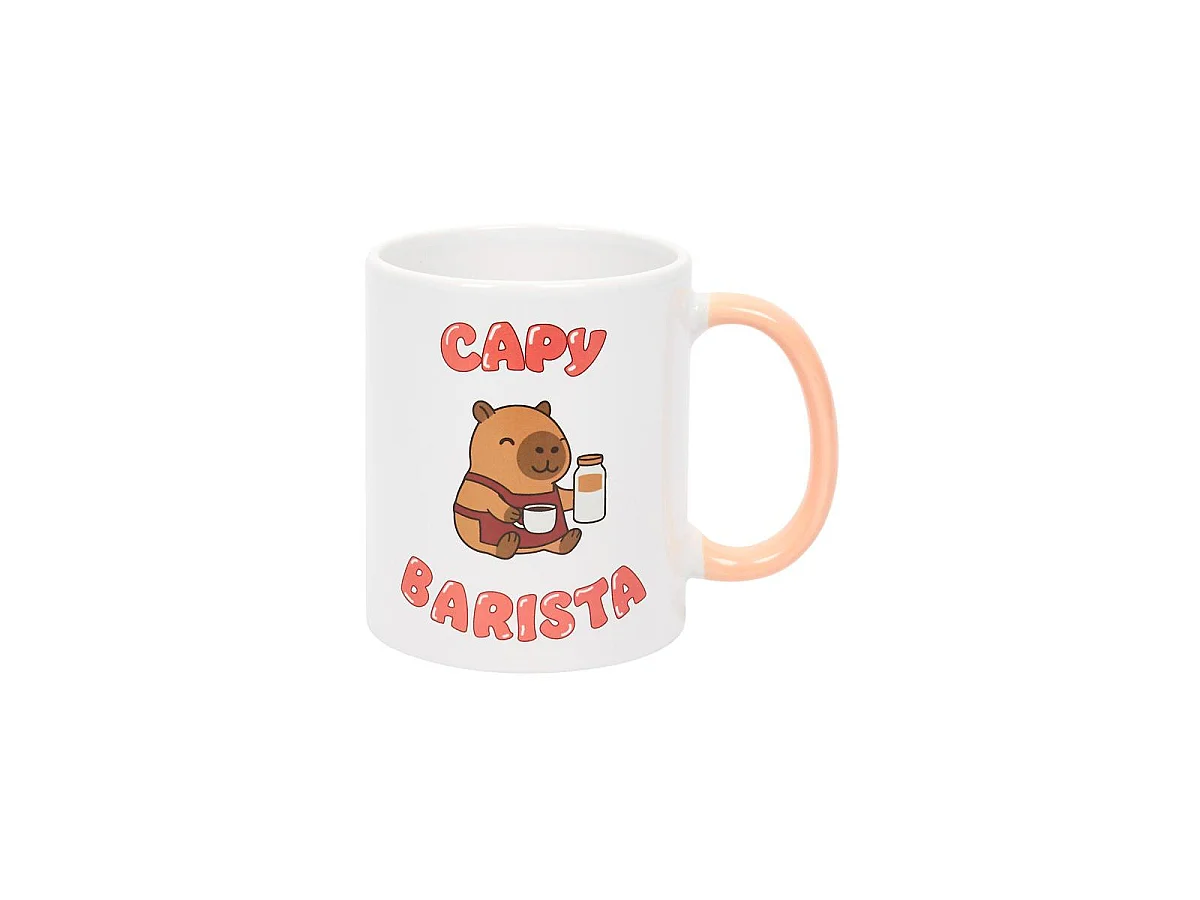 Mug Design "Capybara" 30cl Multicolore