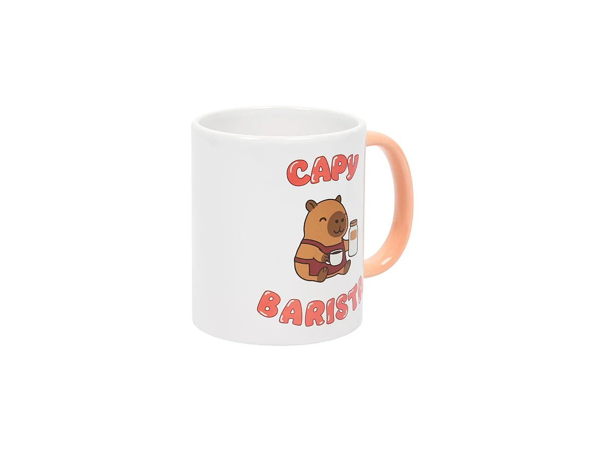 Mug Design "Capybara" 30cl Multicolore