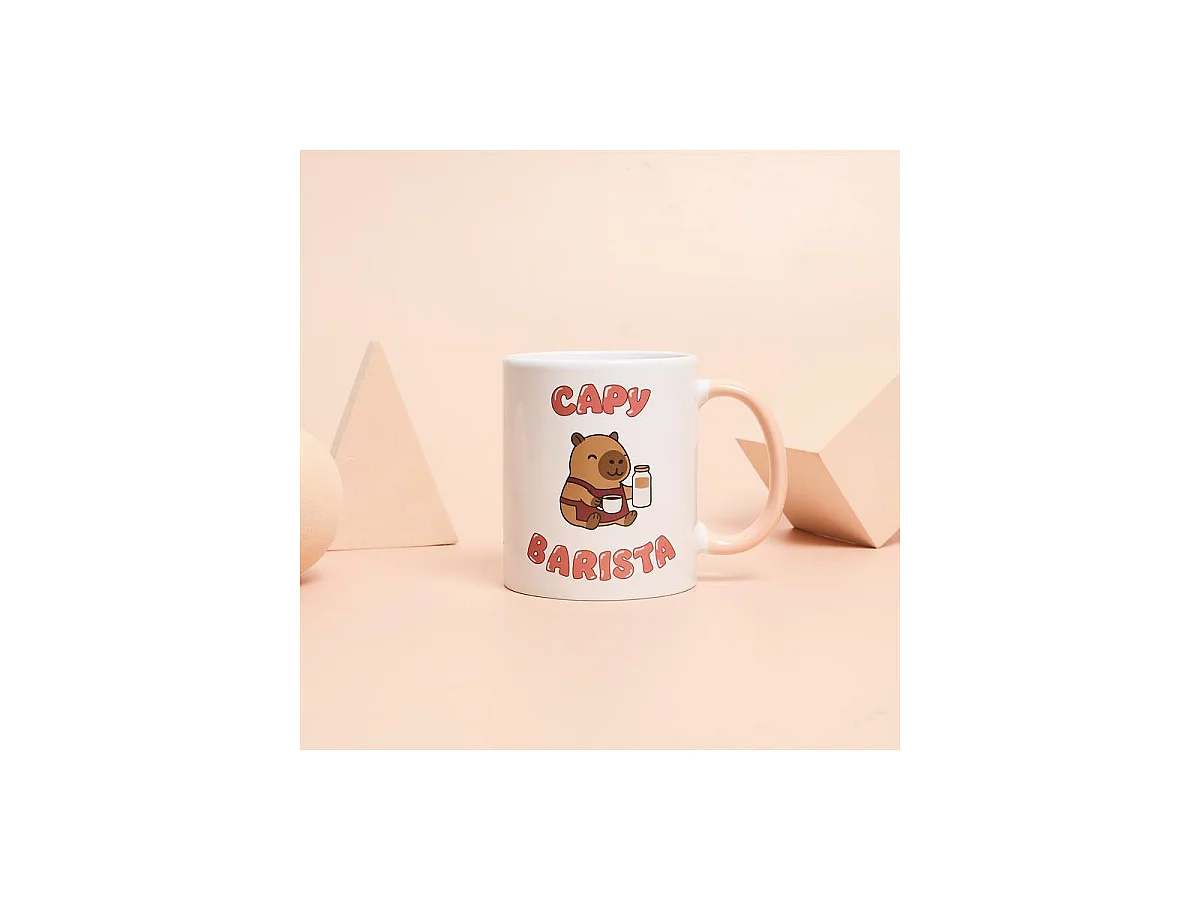 Mug Design "Capybara" 30cl Multicolore