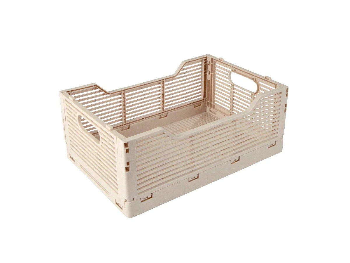 Cagette Pliable & Empilable "Emilie" 30cm Naturel