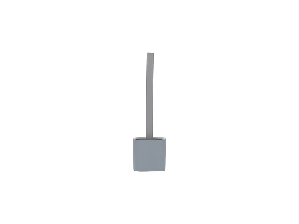 Brosse WC Adhésive "Silicone" 36cm Gris