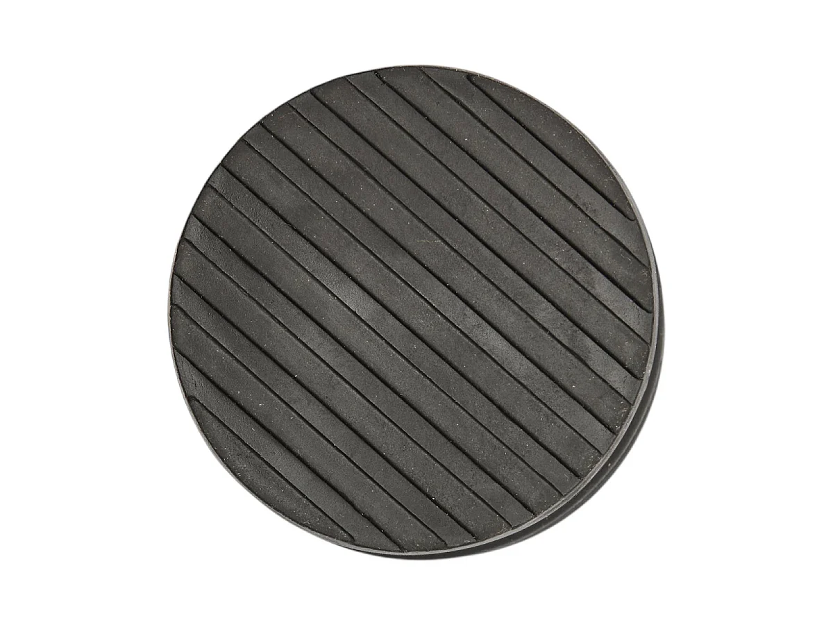 Bloque Porte en Métal "Uni" 7cm Noir