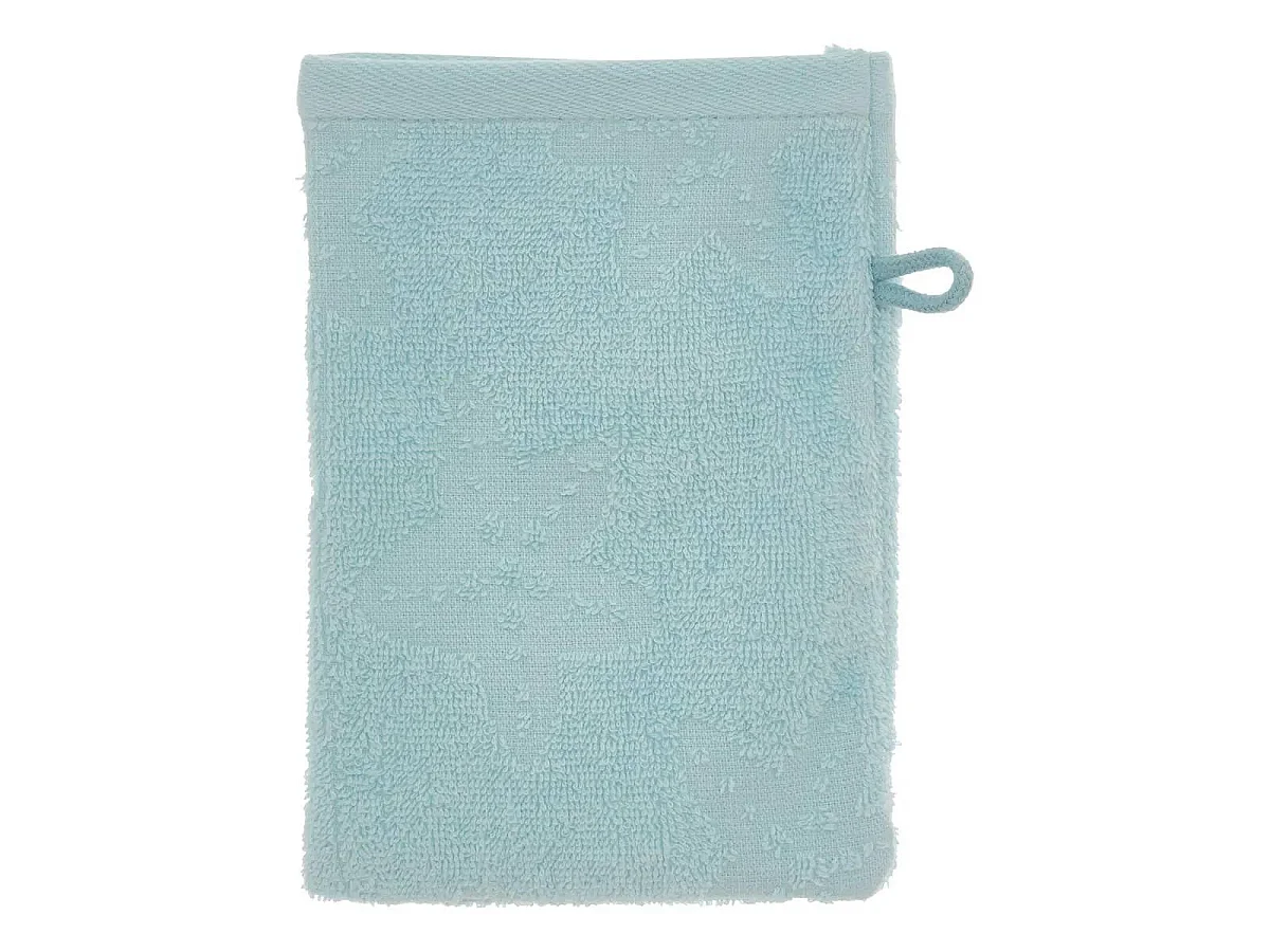 Cape de Bain Enfant & Gant de Toilette "Mer" Bleu