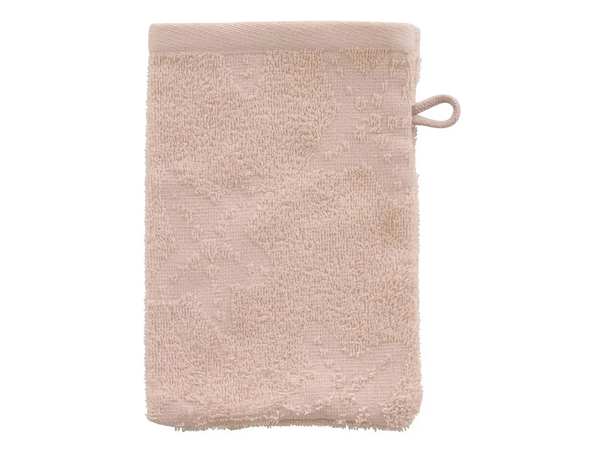 Cape de Bain Enfant & Gant de Toilette "Mer" Rose