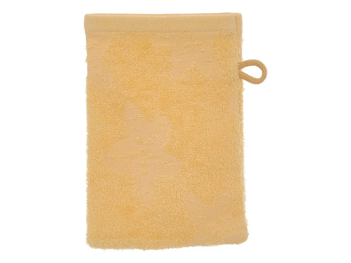 Cape de Bain Enfant & Gant de Toilette "Mer" Jaune