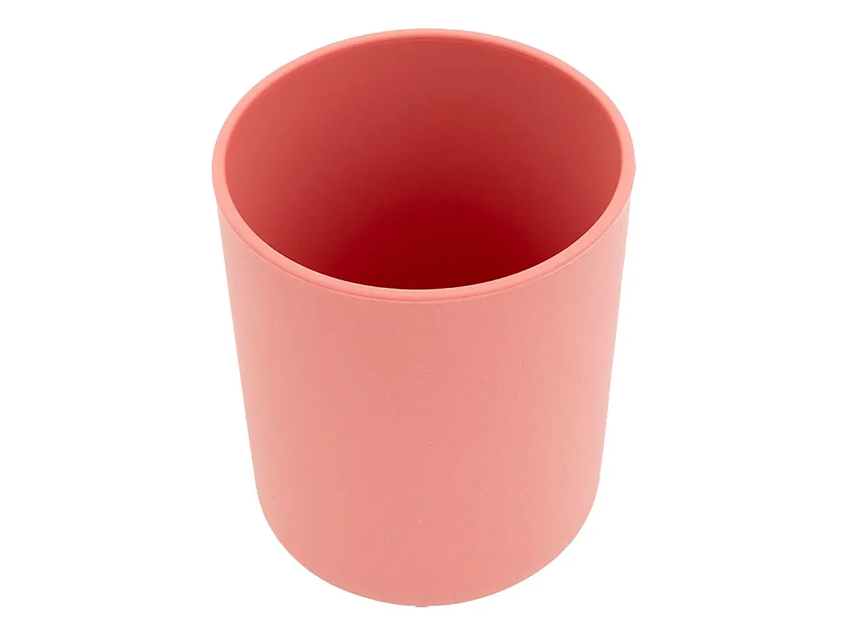 Set de Repas 4 Pièces "Coccinelle" 20cm Rose