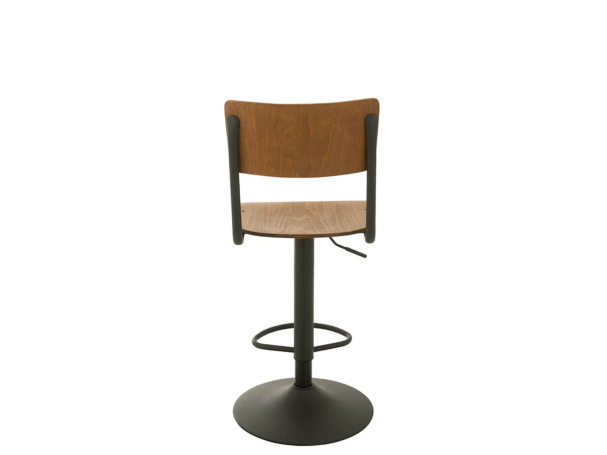 Tabouret de Bar en Bois "Mauricio" 105cm Marron