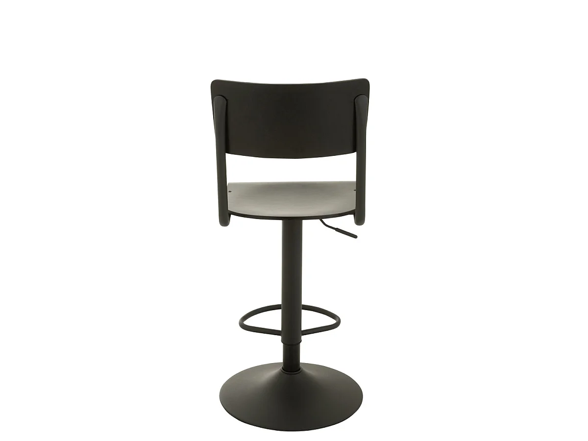 Tabouret de Bar en Bois "Mauricio" 105cm Noir