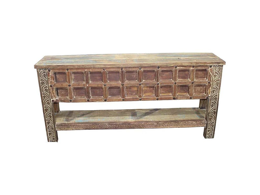 Flurtisch aus Holz 174x37x83 Braun