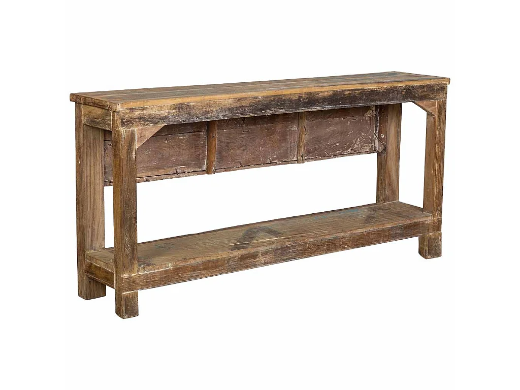 Flurtisch aus Holz 174x37x83 Braun