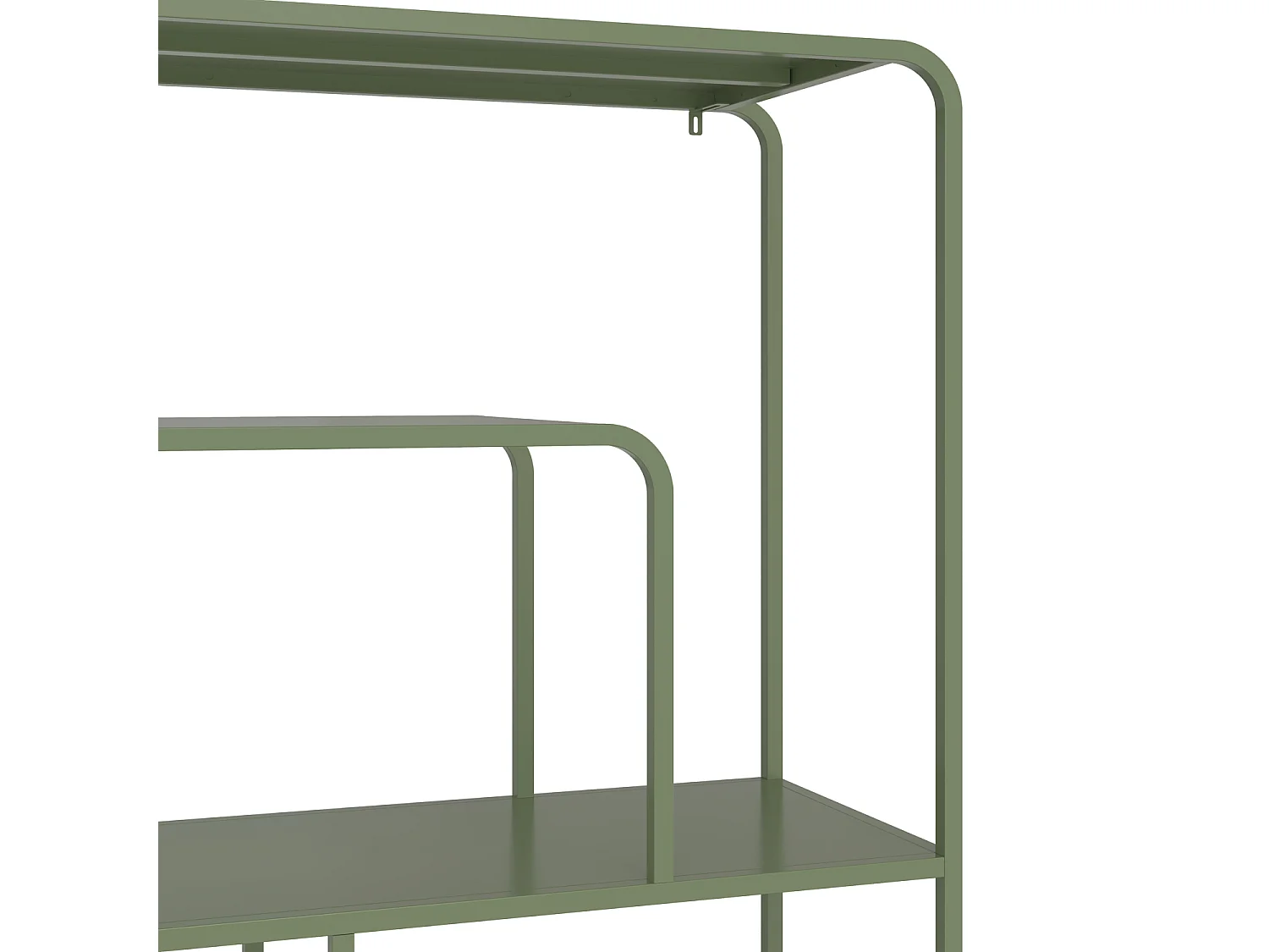 Console design en métal vert kaki CAPUCINE - HAPPY GARDEN