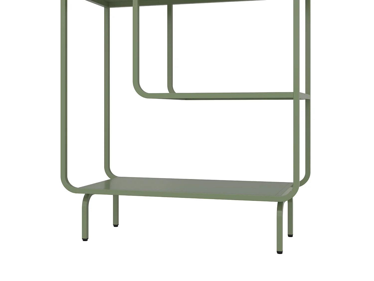 Console design en métal vert kaki CAPUCINE - HAPPY GARDEN