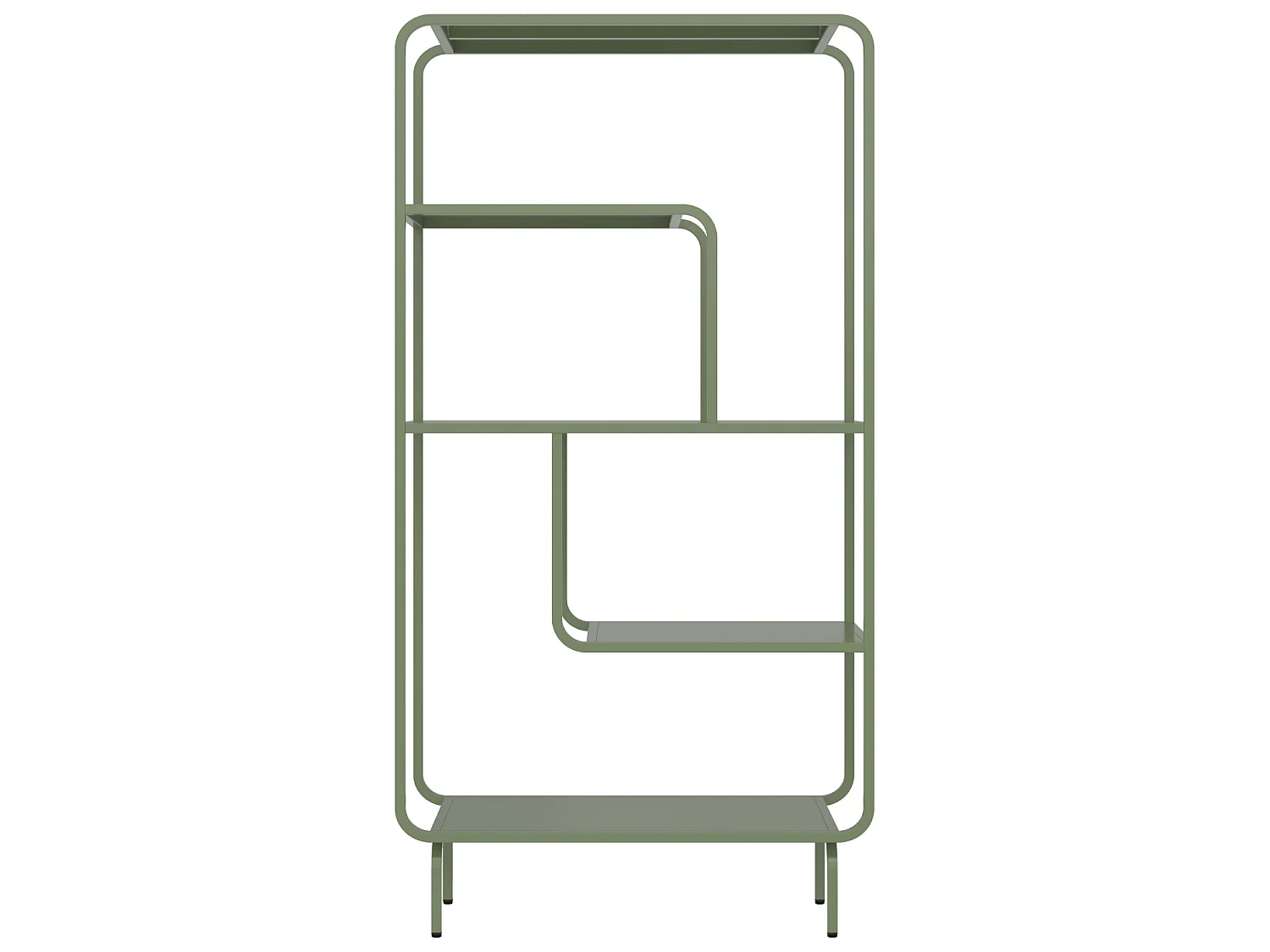 Console design en métal vert kaki CAPUCINE - HAPPY GARDEN