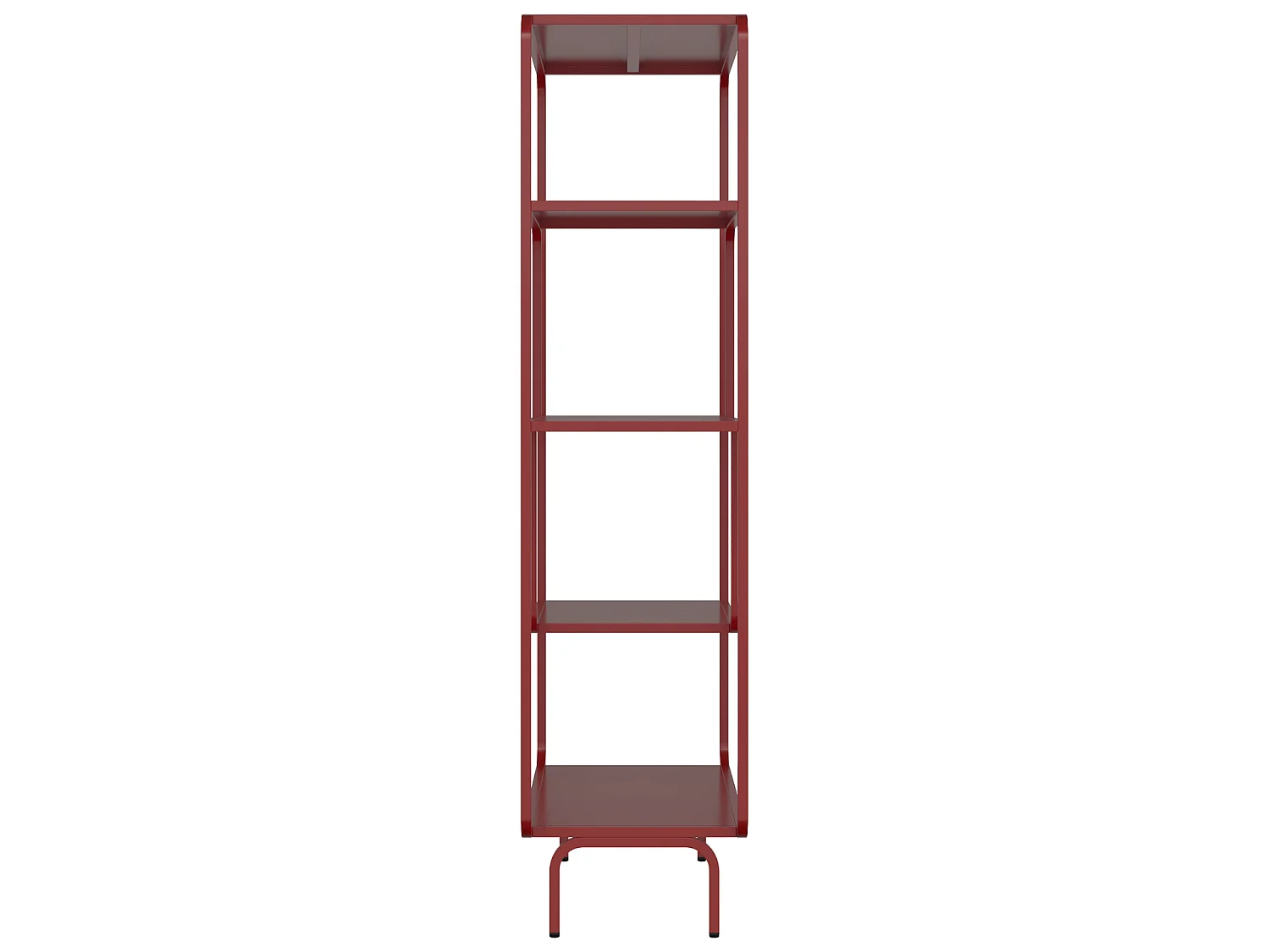 Console design en métal rouge carmin CAPUCINE - HAPPY GARDEN
