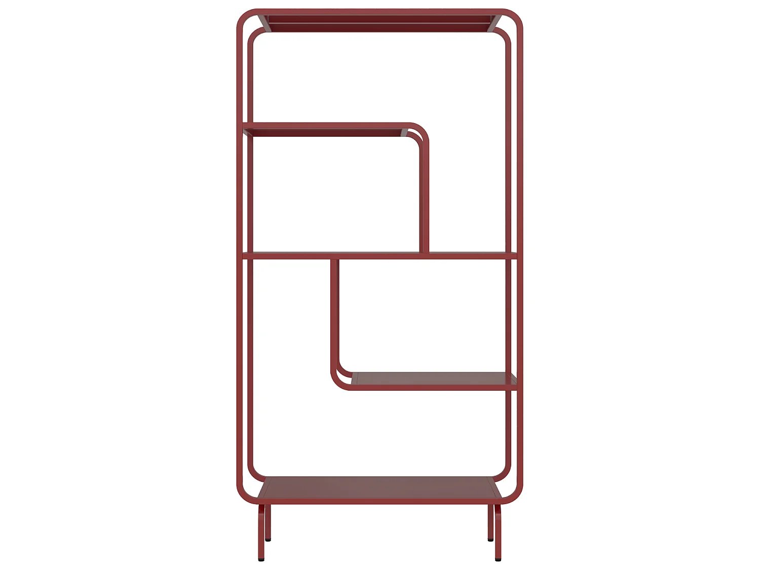 Console design en métal rouge carmin CAPUCINE - HAPPY GARDEN