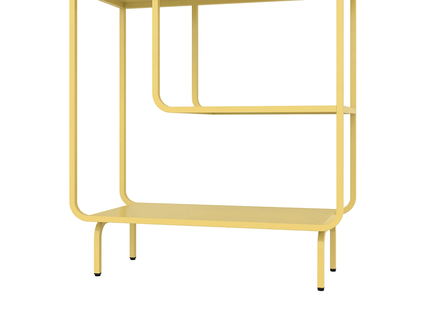 Console design en métal jaune CAPUCINE - HAPPY GARDEN
