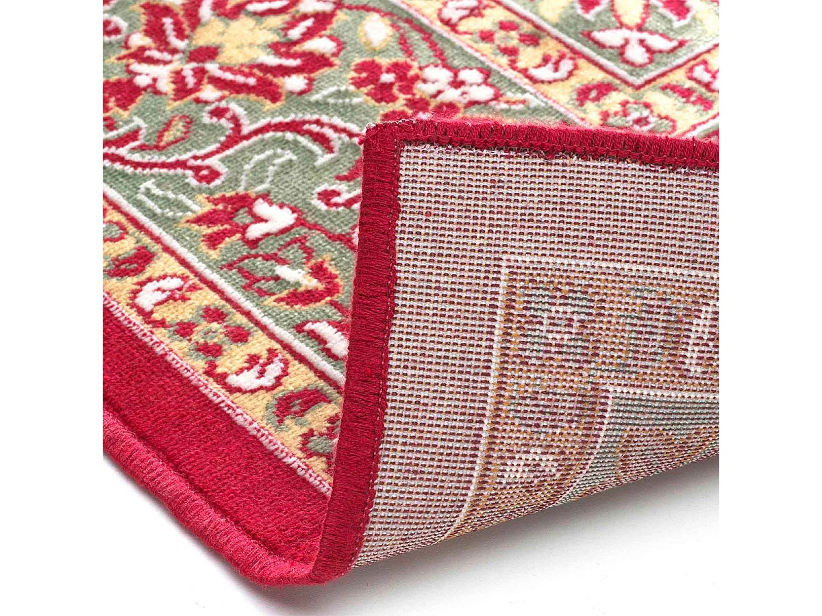 Tapis Déco Tissé "Ispahan" 140x200cm Rouge