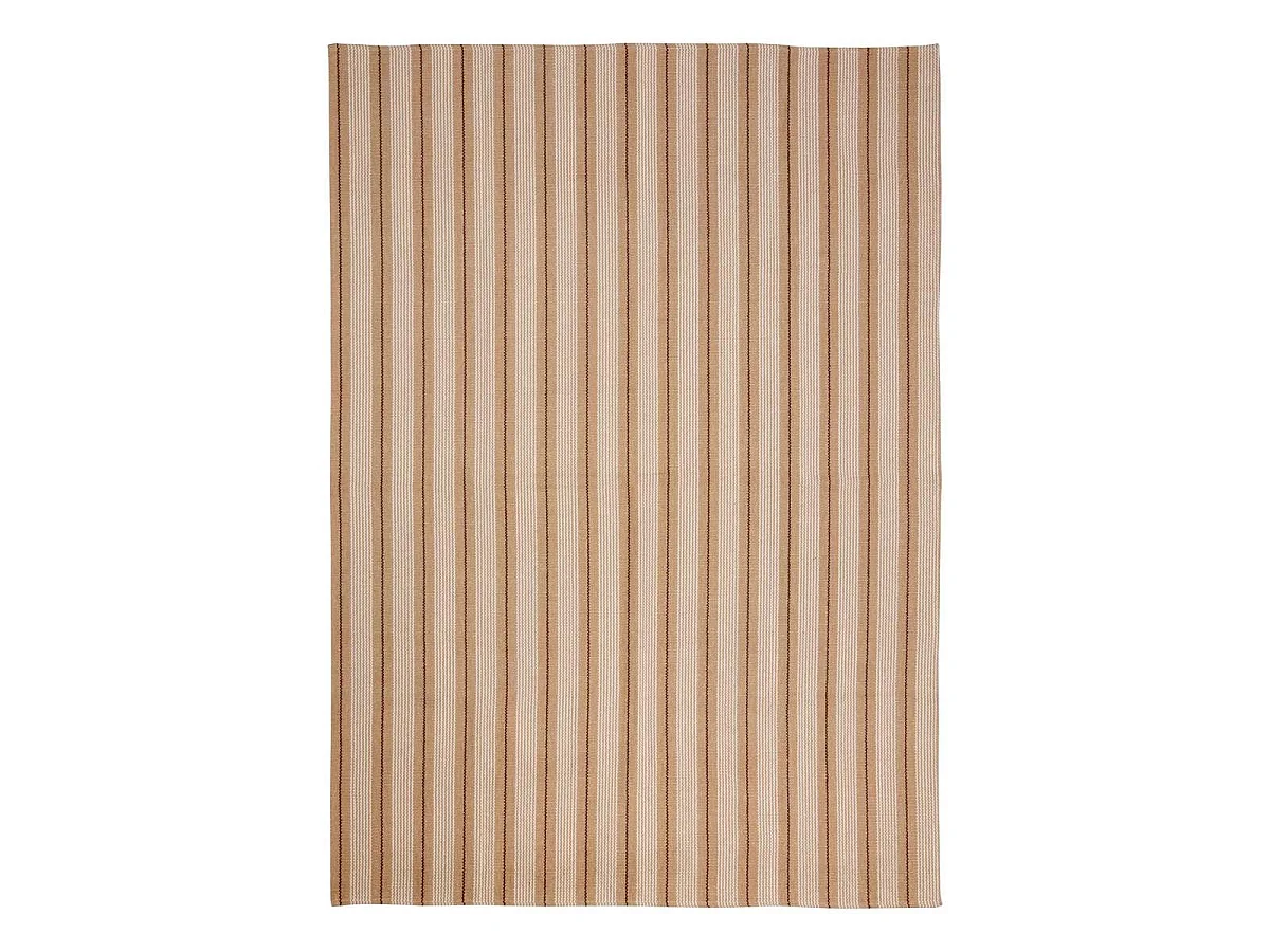 Tapis à Rayures "Groove" 120x170cm Beige
