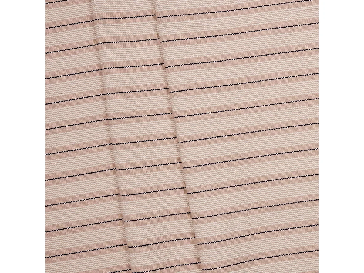 Tapis à Rayures "Groove" 120x170cm Beige & Bleu