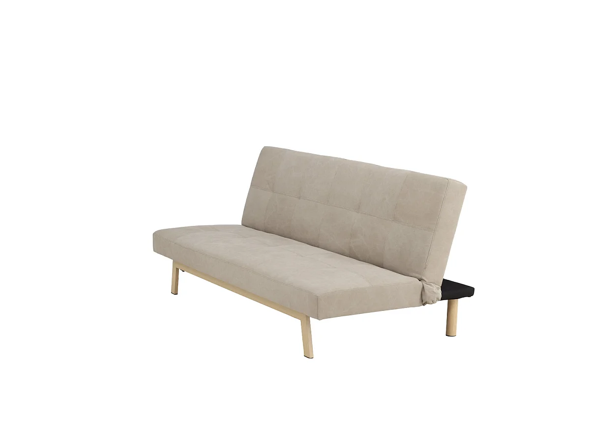 Canapé Convertible "Bodil" 180cm Beige