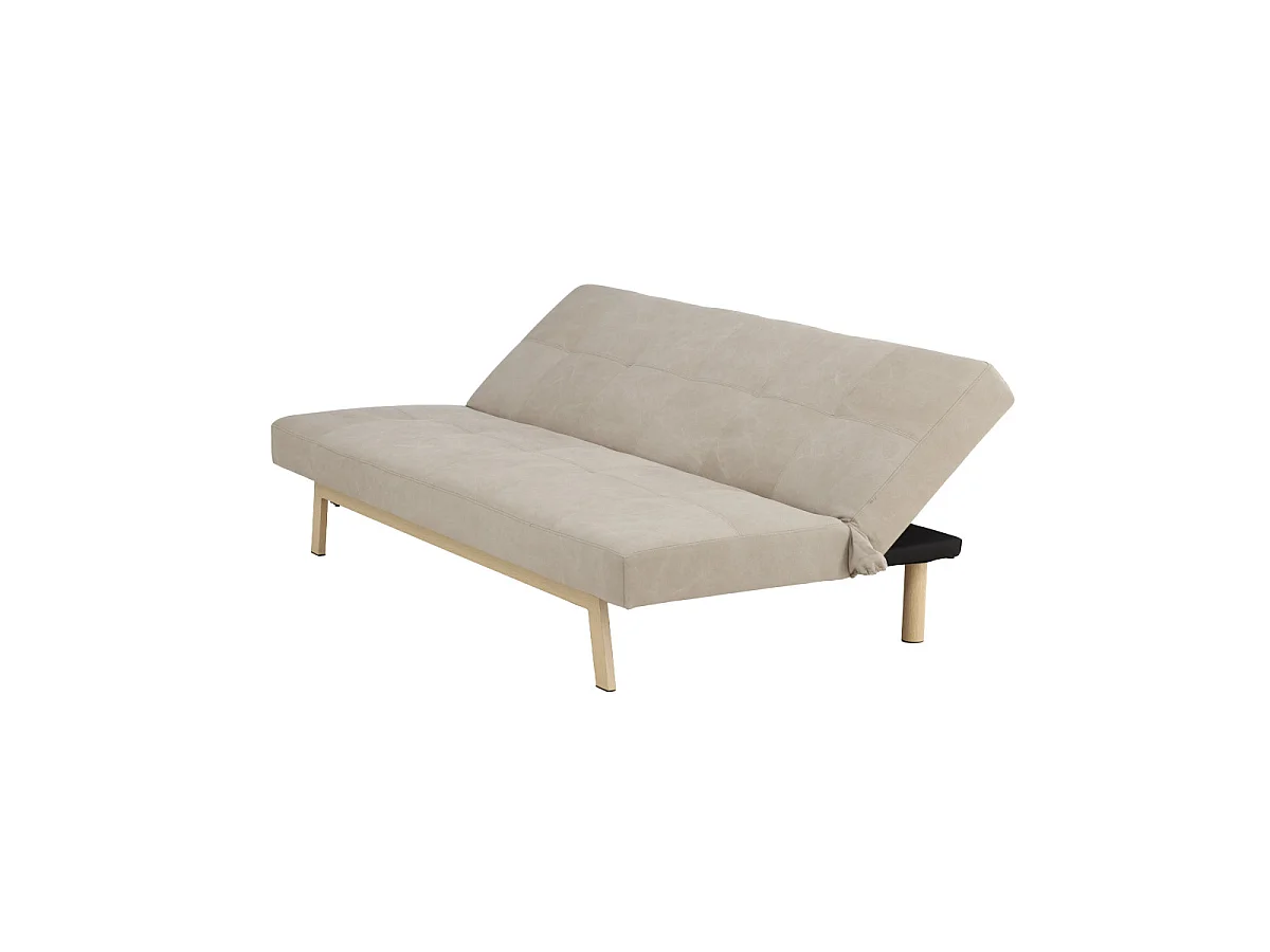 Canapé Convertible "Bodil" 180cm Beige