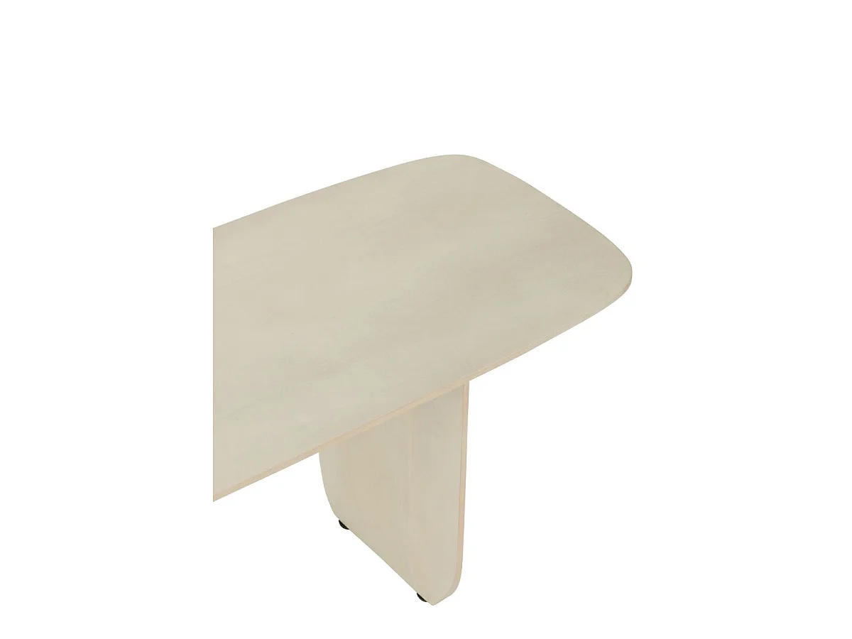 Banc en Bois "William" 190cm Blanc