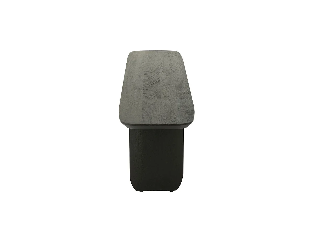 Banc en Bois "William" 190cm Noir