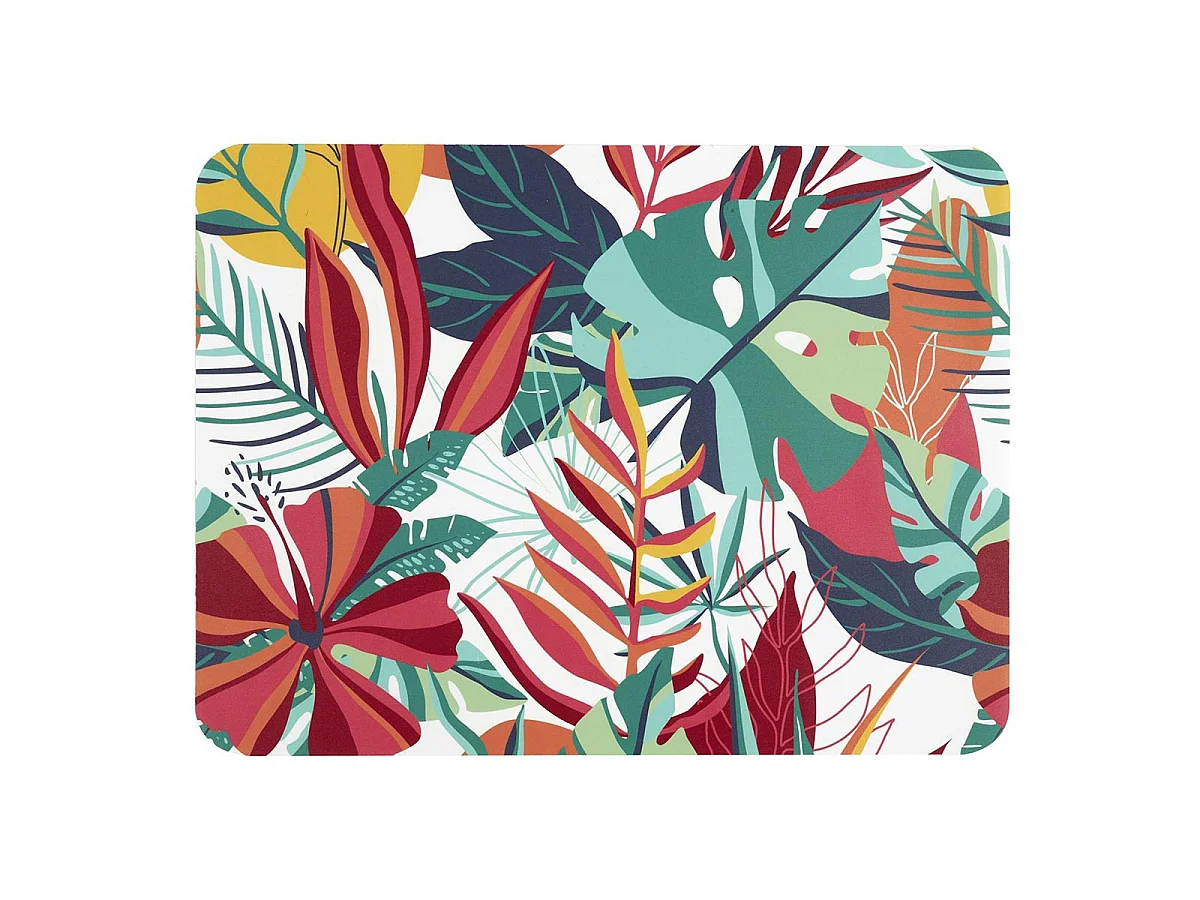 Set de Table "Paradis Exotique" 30x40cm Multicolore