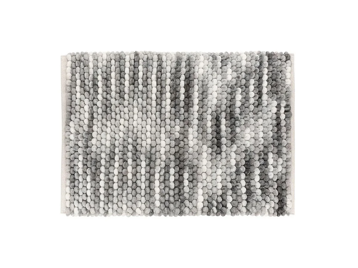 Tapis de Bain en Coton "Dégradé" 50x75cm Gris