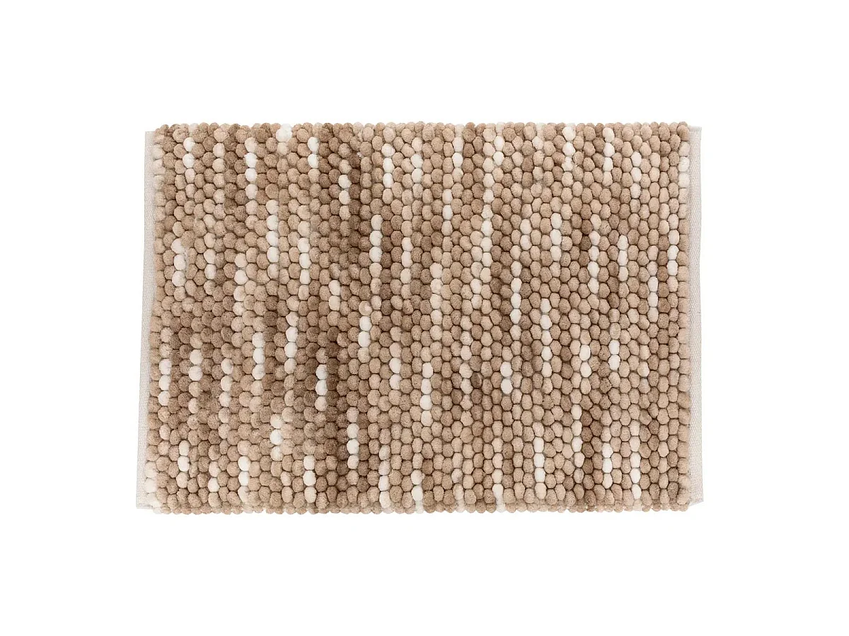 Tapis de Bain en Coton "Dégradé" 50x75cm Beige