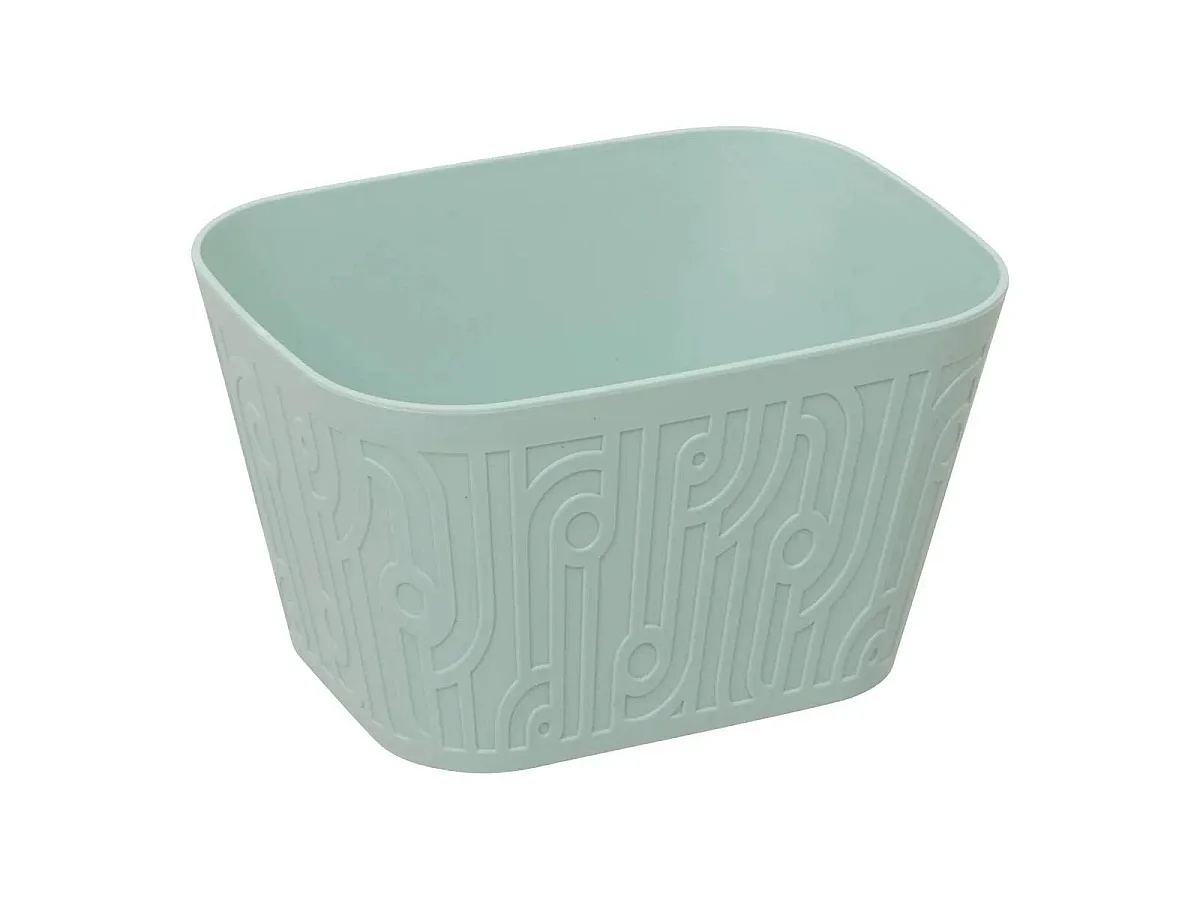 Panier de Rangement Design "Arche" 14cm Vert Céladon