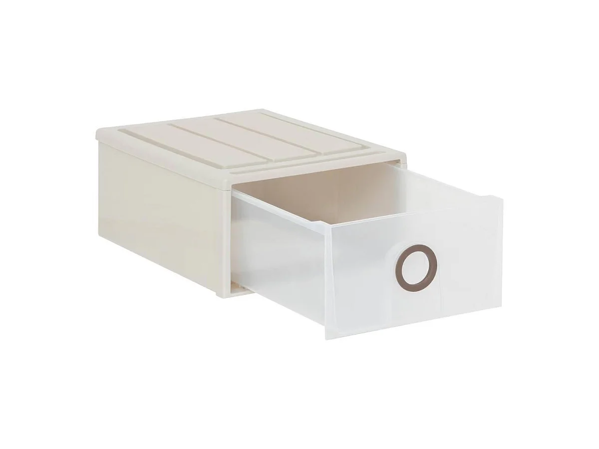 Tiroir Rigide Empilable "Tide'n Stak" 2,5L Beige