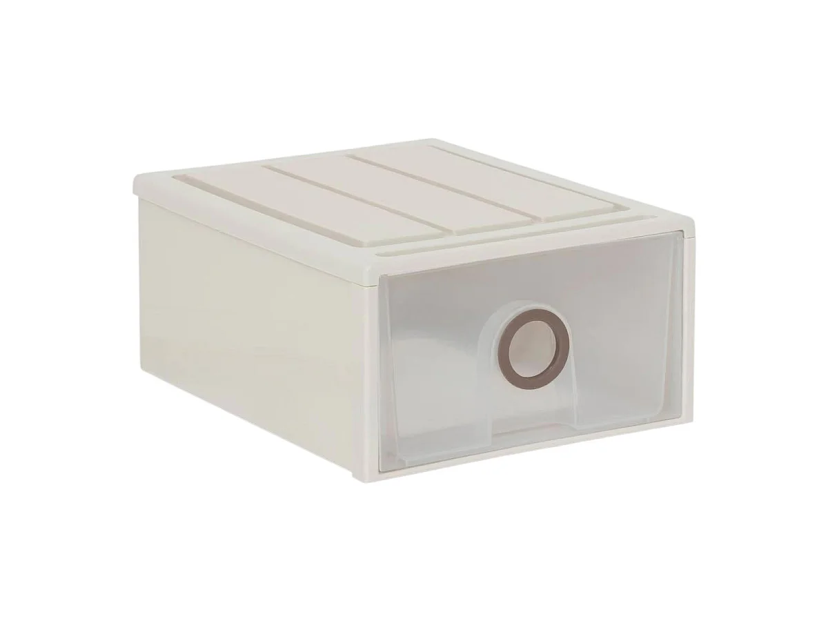 Tiroir Rigide Empilable "Tide'n Stak" 8,5L Beige
