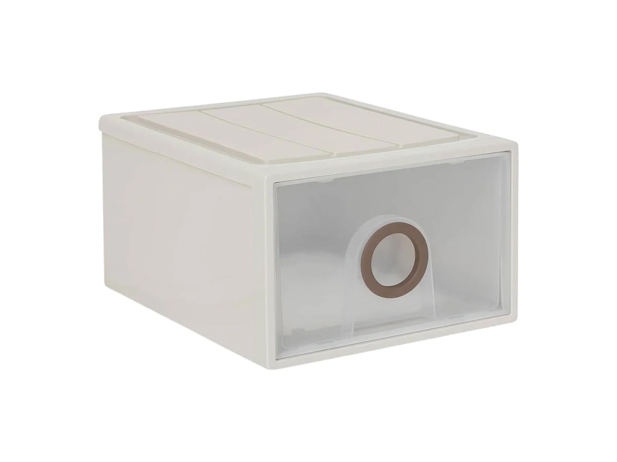 Tiroir Rigide Empilable "Tide'n Stak" 23,5L Beige