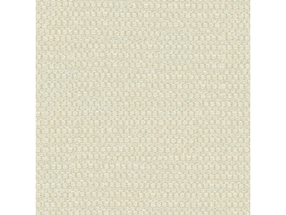 Canapé bulle 1 place en tissu chenille et bois renforcé beige - Serena