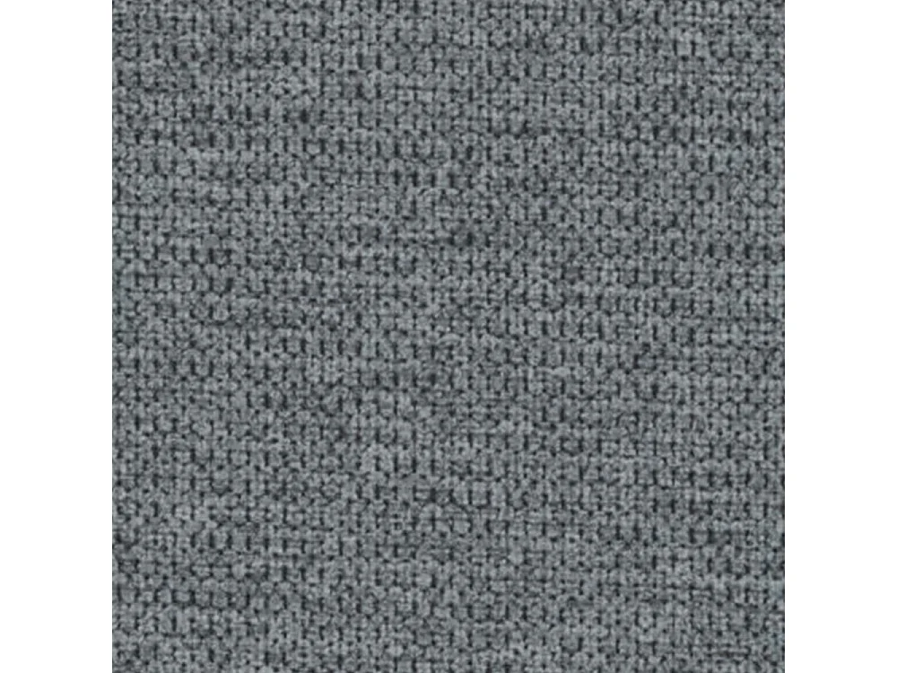 Canapé bulle 1 place en tissu chenille et bois renforcé gris - Serena