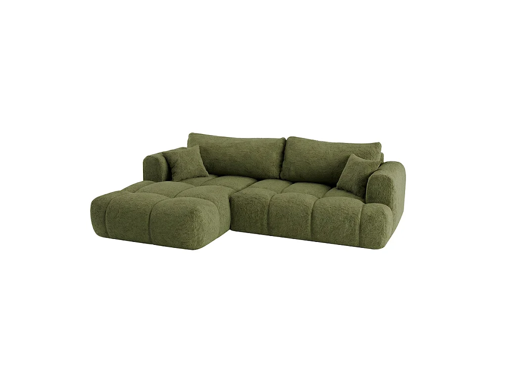 Canapé ELINA - Vert / L - Droite